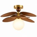 Lorevixa™ Aurora Wood Petal Ceiling Light